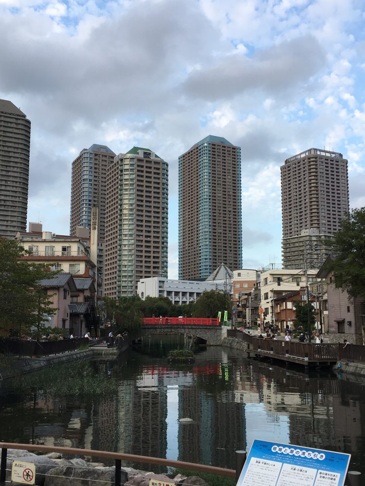 水門巡り 住吉水門 佃島はハゼ釣りシーズン 東京 下町に住んでみたら