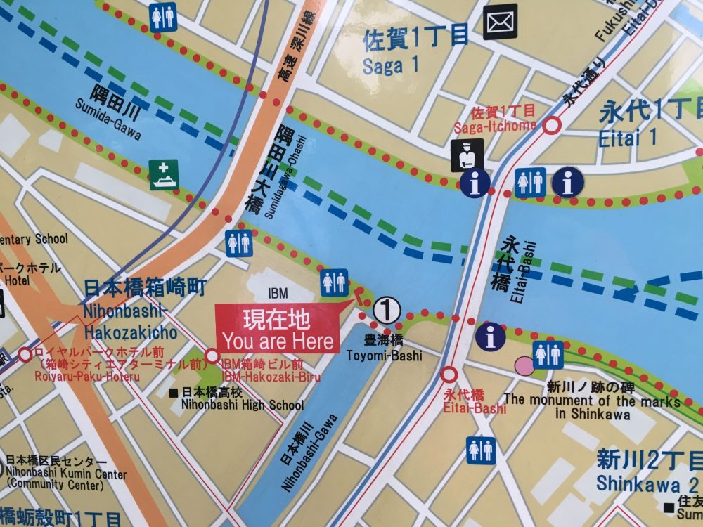 豊海橋地図